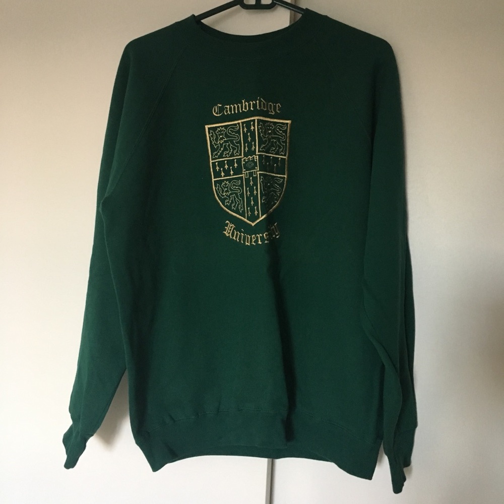 Cambridge university crewneck